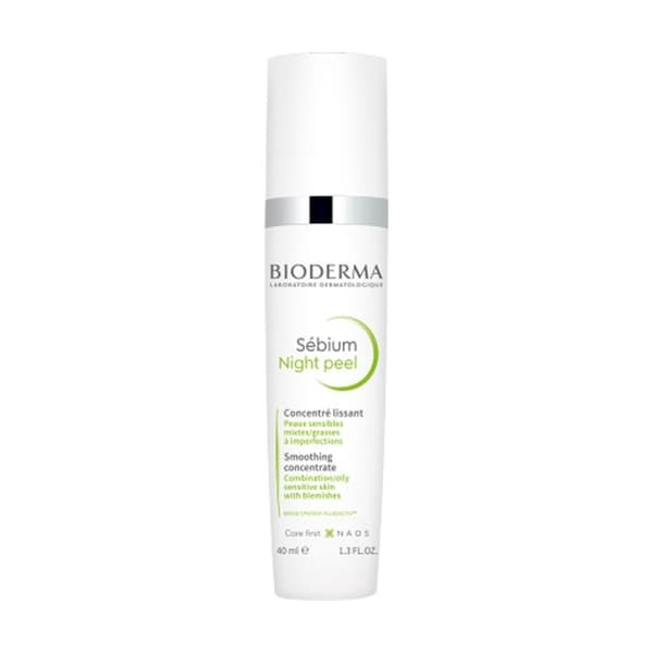 Bioderma Sébium Night Peel skonsam peeling för kombinerad till fet hud - 40ml