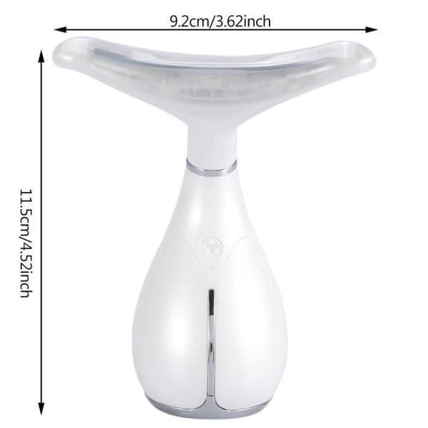 Nackmassager - ZJCHAO - Vibrerande LED - Anti-aging - Anti-rynkor - USB-uppladdningsbar