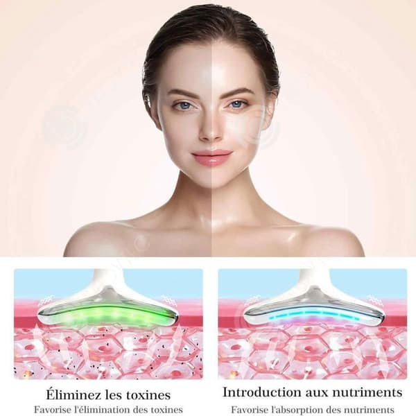 INN Anti Wrinkle Ansiktsapparat Skönhetsanordning Hudvård Skönhetsanordning med lyftande Massage Uppstramande Lyft