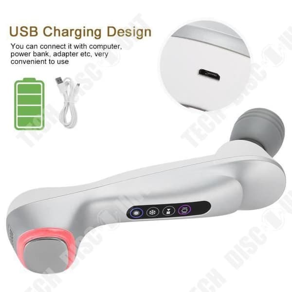 TD® Skönhet Foton Hudbehandlingsenhet Vibration Ansikte Kroppsmassage Mild Hud Föryngra Vibration Skönhetsbehandling