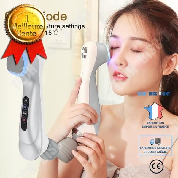 TD® Skönhet Foton Hudbehandlingsenhet Vibration Ansikte Kroppsmassage Mild Hud Föryngra Vibration Skönhetsbehandling