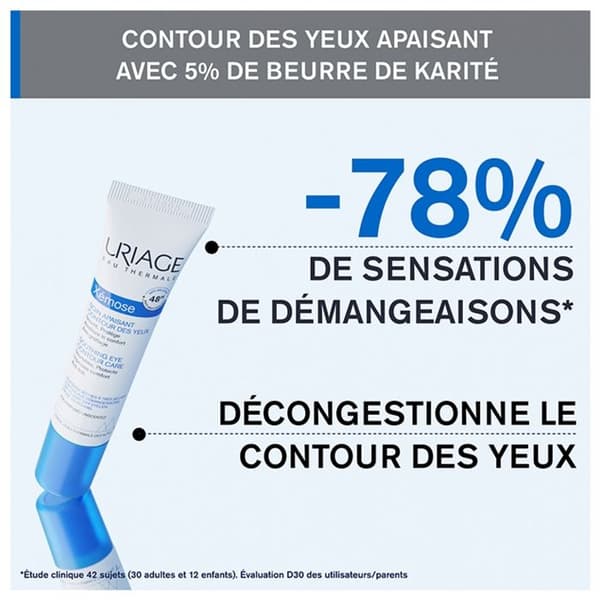 Ögonkontur - URIAGE - Xémose - Anti-klåda - 15ml - Hypoallergenisk
