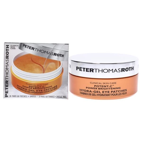 Patchar för ögon med ljusnande effekt Potent-C Power av Peter Thomas Roth för unisex - 60 patchar