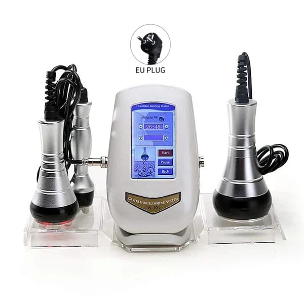 Cavitation Ultrasonisk Slankemaskine, Multi-Polar RF Teknologi, Kompakt Design,220-EU STIK