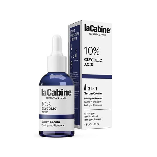 Sérum Crème - LACABINE - Monoaktiv - 10% Glykolsyra - 50 ml - Utan parabener