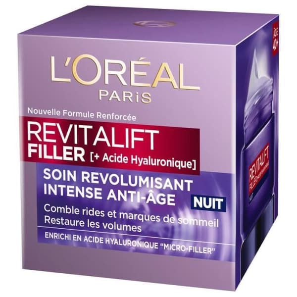 L'Oréal Paris Revitalift Filler Anti-Wrinkle Revolumizing Night Care 50ml