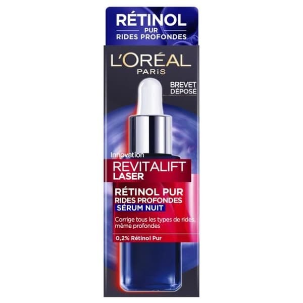 L'Oréal Paris Revitalift Laser Pure Retinol Night Serum djupa rynkor 30ml
