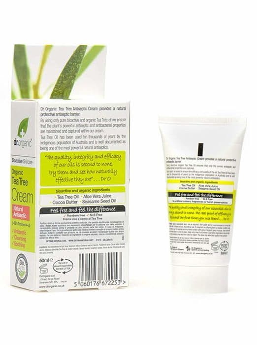 Specifik ansikts- eller kroppsbehandling Dr. organic - DRC09040 - Dr Organic Tea Tree Antiseptic Cream 50ml