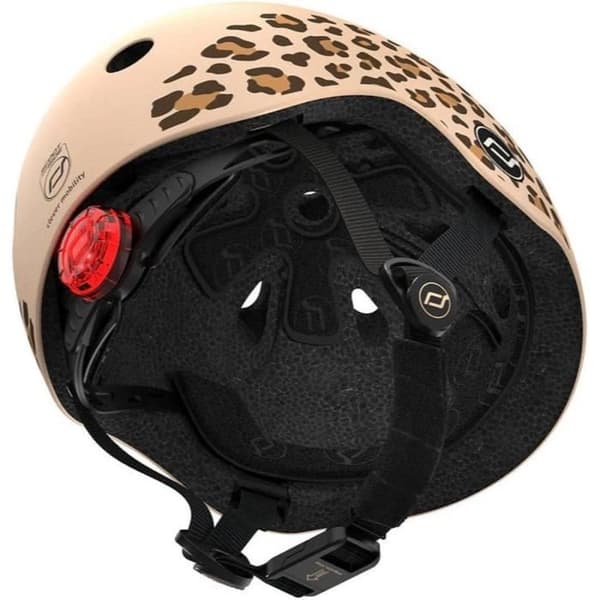 Hjälm - Scoot & Ride - XS - Leopard - Barn - Unisex