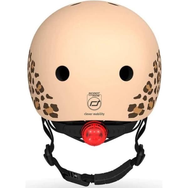 Hjälm - Scoot & Ride - XS - Leopard - Barn - Unisex