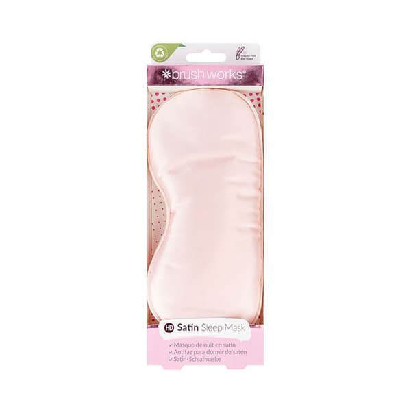 Brushworks satin nattsmask