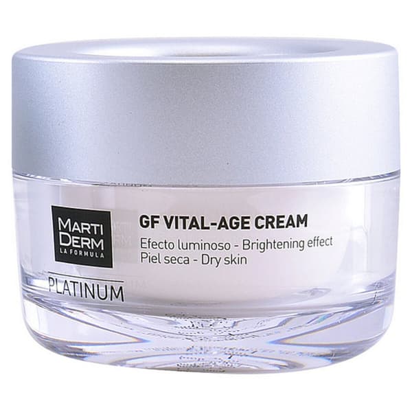 Kosteuttava päivävoide Martiderm GF Vital-Age Platinum GF SPF 15 (50 ml) (50 ml)