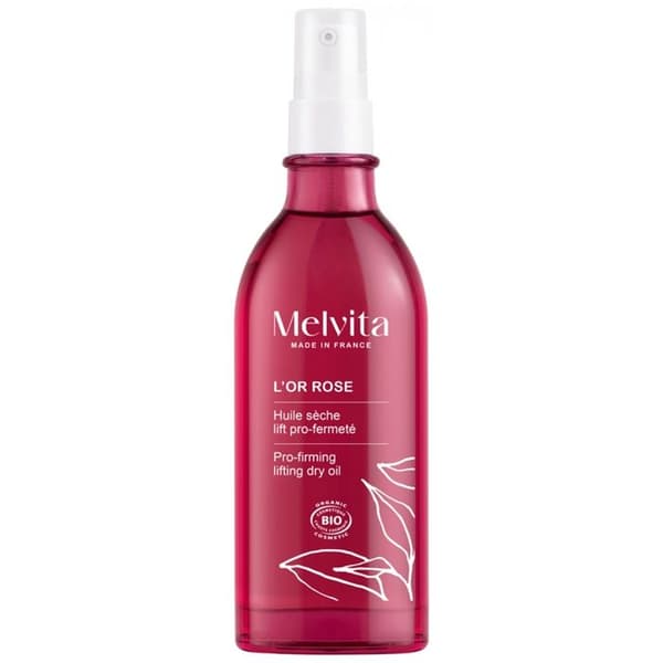 Kroppsolja - Melvita - Or Rosé - Firmar - Tonifiera - 100 ml