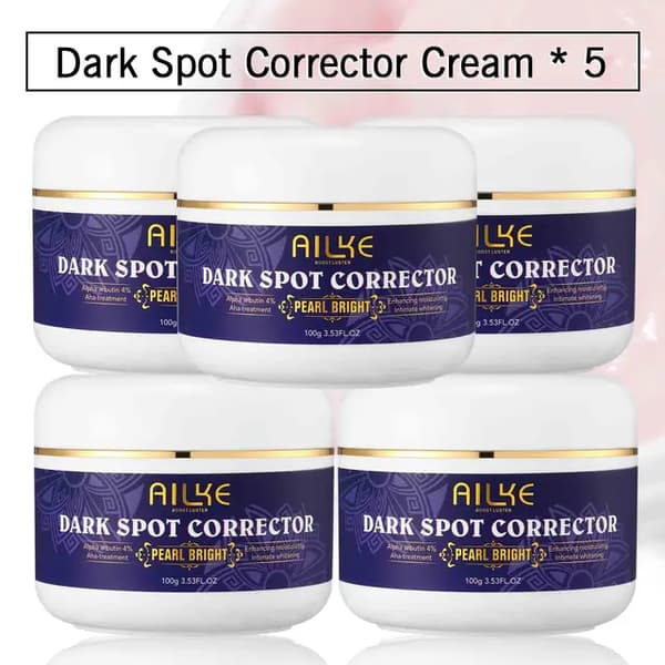 Glutathione Hudpleje Kit, Fjernelse af Mørke Pletter, Opstrammende Sæbe, 5 pakke Creme