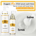 Miniatyrbild 2 av 2: Vitamin C Body Lotion, Anti-Rynkor, Huduppstramande, 2 i 1 Set