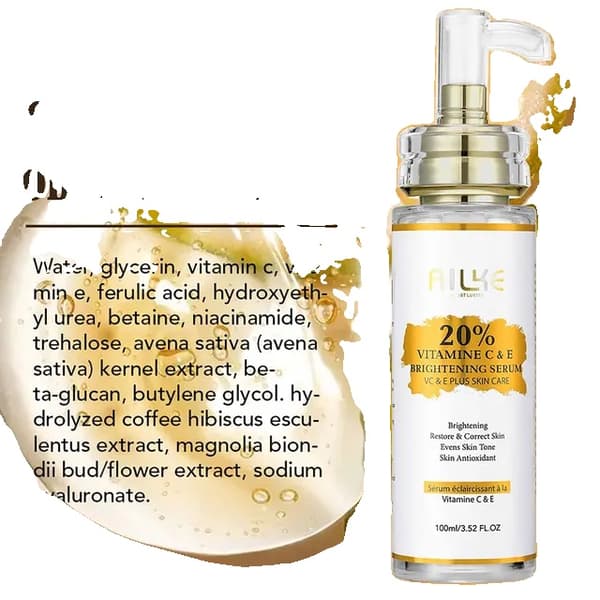 Vitamin C Body Lotion, Anti-Rynke, Hudstrammende, Serum