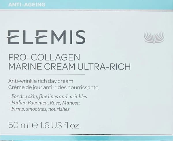 Anti-aging vård - anti-rynka vård Elemis - 00194 - Pro-Collagen Marine Ultra-Rich Hydrating Cream, 50 ml