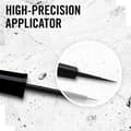 Miniatyrbild 3 av 4: Konturpenna för ögon Rimmel - 34003656001 - Glam'Eyes - Flytande eyeliner - Black Glamour (Svart) - 3 -5 ml