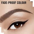 Miniatyrbild 2 av 4: Konturpenna för ögon Rimmel - 34003656001 - Glam'Eyes - Flytande eyeliner - Black Glamour (Svart) - 3 -5 ml