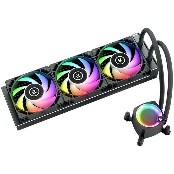 EK Water Blocks EK-Nucleus AIO CR360 Lux D-RGB Complete Water Cooling Svart