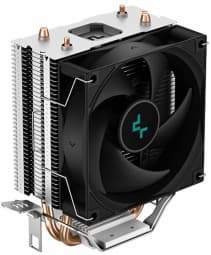 DeepCool AG200 Processor Air cooler 9.2 cm Aluminium, Black 1 pc(s) Gjuten aluminium, Svart