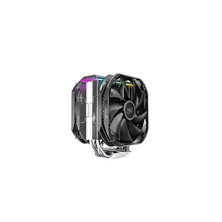 DeepCool AS500 PLUS, CPU Air Cooler, 2x140mm PWM Fan, Addressable RGB LED, Intel LGA2066/2011-v3/2011/1700/1200/1151/1150/1155, AMD AM5/AM4, 142×102×1