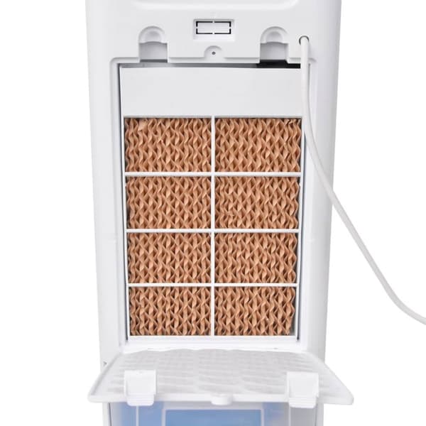 vidaXL Portabel luftkylare 80 W 4 L 270 m³/tim. 25x26x56 cm - Luftkylare