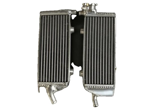 Aluminiumkøler til KTM 250/450/505 SX-F/SXF, Øget kølekapacitet, Holdbar konstruktion, Sømløs pasform