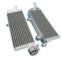 Miniatyrbild 1 av 4: Aluminiumkylare för KTM 250/450/505 SX-F/SXF, Förbättrad kylprestanda, Kraftig konstruktion, Perfekt passform