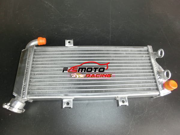 Aluminiumkøler, Forbedret Køleeffektivitet, TIG-svejset Konstruktion, Perfekt Pasform til Kawasaki EX650
