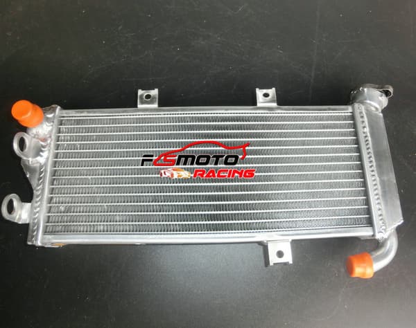 Aluminiumkøler, Forbedret Køleeffektivitet, TIG-svejset Konstruktion, Perfekt Pasform til Kawasaki EX650