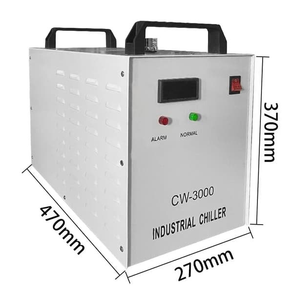 Industriel Vandkøler, 220V, 6L Vandtank Kapacitet,CW-3000 220V