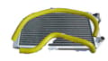 Miniatyrbild 1 av 2: Aluminiumkylare, hållbara silikon slangar, designade för Suzuki LT 250 R,Gul