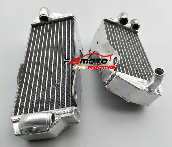 Aluminiumkylare, förbättrad kylprestanda, hållbar TIG-svetsad konstruktion, perfekt passform för Honda CRF450R