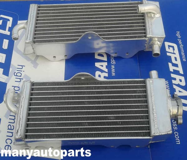 Fuldt aluminiumradiator, robust design, øget kølekapacitet, poleret finish