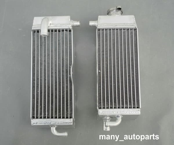 Fuldt aluminiumradiator, robust design, øget kølekapacitet, poleret finish