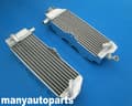 Miniatyrbild 2 av 4: Aluminiumkylare för Suzuki RM250, kraftig konstruktion, 40% ökad kylning, helt polerad yta