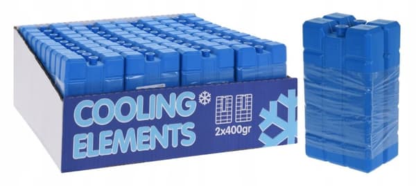 Jäähdytysosa matkakylmälaukkuun 2x400g