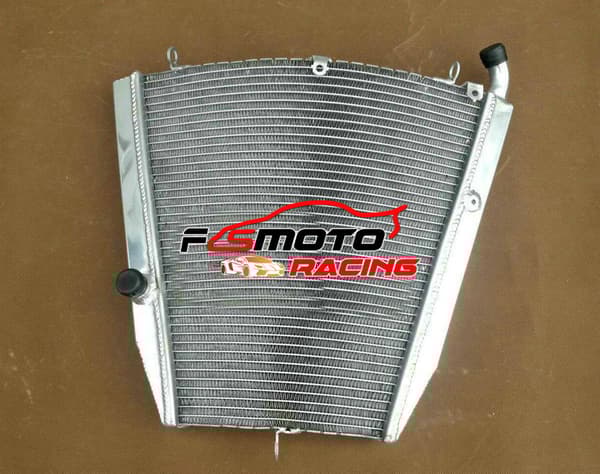 Aluminiumkøler til Honda CBR1000RR, kraftig kølekapacitet, præcisionspasform, TIG-svejset konstruktion