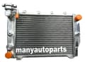 Miniatyrbillede 1 af 4: Aluminium radiator til HONDA VF700C, Heavy-Duty Design, Forbedret kølekapacitet
