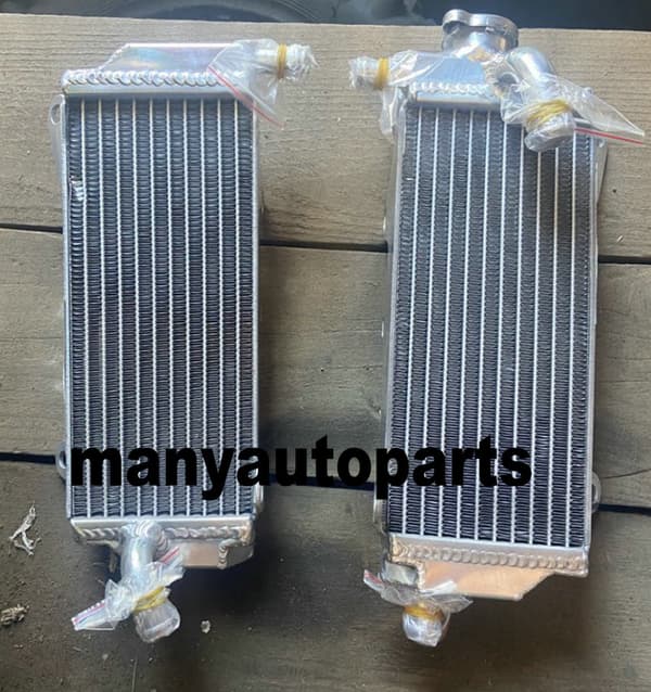 Aluminiumradiatorer til YAMAHA WR450F, Øget kølekapacitet, Holdbar konstruktion, Kraftig design