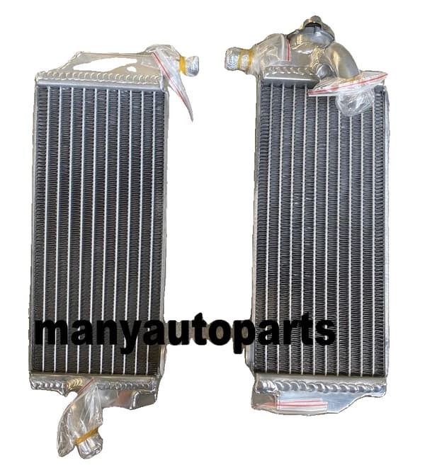 Aluminiumradiatorer til YAMAHA WR450F, Øget kølekapacitet, Holdbar konstruktion, Kraftig design