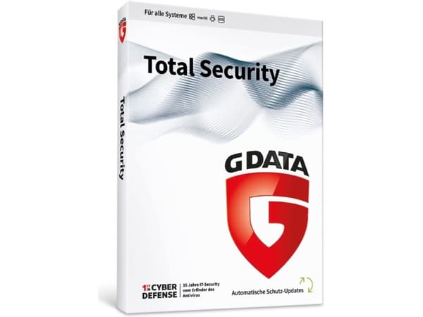 G Data TotalSecurity 2020 - Boxpaket (1 år) - 1 enhet - Win - tyska