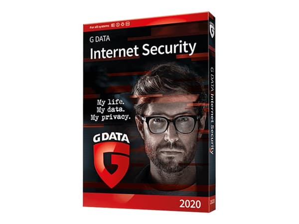 G DATA InternetSecurity 2020 - Bokspakke (1 år) - 1 enhet - Win - Tysk