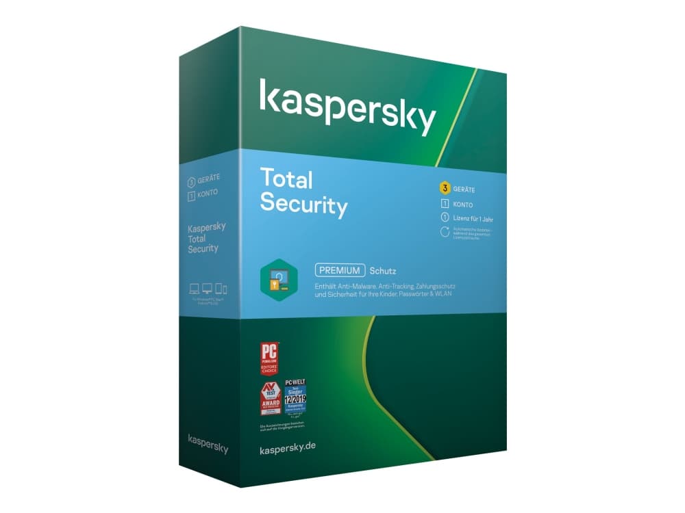 Kaspersky Lab Total Security, 1 licens/-er
