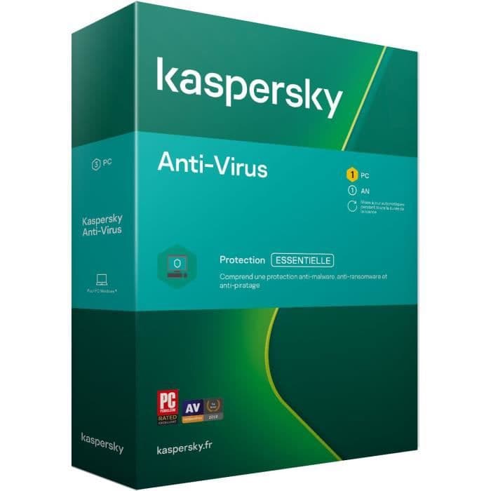KASPERSKY Antivirus 2020, 3 työasemaa, 1 vuosi