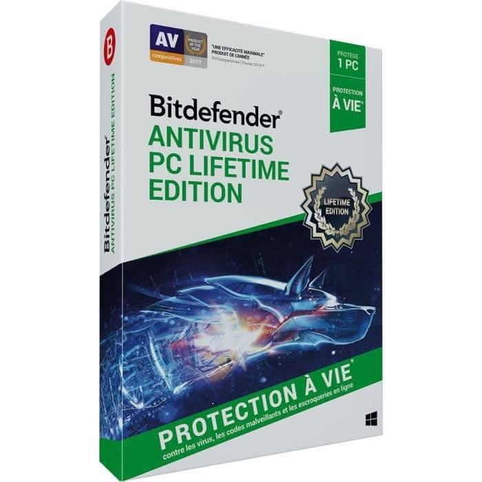 BITDEFENDER Antivirus PC Lifetime Edition - Elinikäinen suojaus