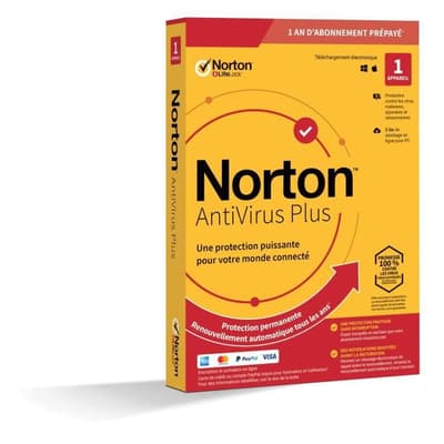 NORTON Antivirus Plus 2 GB DA 1 Bruger 1 Enhed - 12 MB STD RET ENR MM