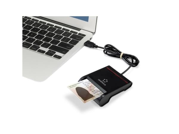 Renkforce RF-SCR-100, inomhus, Svart, 1 m, Akrylnitrilbutadienstyren (ABS), USB 2.0, Windows 10,Windows 7,Windows 8,Windows Vista,Windows XP