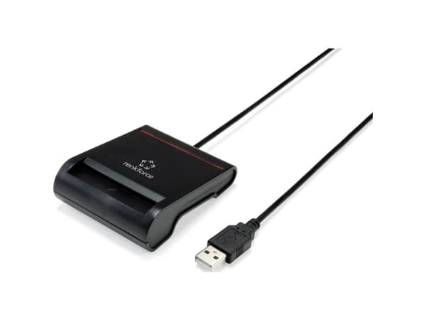 Renkforce RF-SCR-100, inomhus, Svart, 1 m, Akrylnitrilbutadienstyren (ABS), USB 2.0, Windows 10,Windows 7,Windows 8,Windows Vista,Windows XP